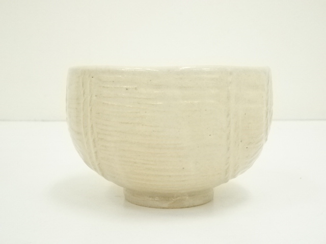 道具 ] - 道具 紀州焼 葵窯 寒川栖豊造 俵形茶碗（共箱） | ネット